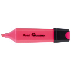 Pentel Illumina Pink Highlighter SINGLE Highlighters | First Class Office Online Store
