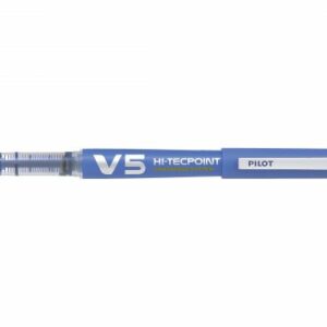 Pilot Hi-Tecpoint V5 Blue Liquid Rollerball Pen SINGLE Pens | First Class Office Online Store