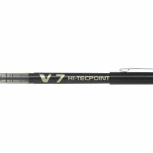 Pilot Hi-Tecpoint V7 Black Liquid Rollerball Pen SINGLE Pens | First Class Office Online Store