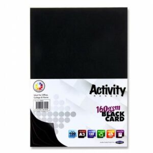 Premier A4 160gsm Black Card (100) A4 Card | First Class Office Online Store