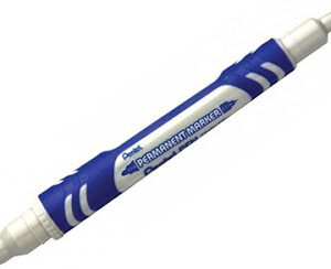 Pentel Permanent Marker Twin Tip Blue Permanent Markers | First Class Office Online Store