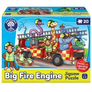 Orchard Toys Big Fire Engine Puzzle (20pc) Games | First Class Office Online Store
