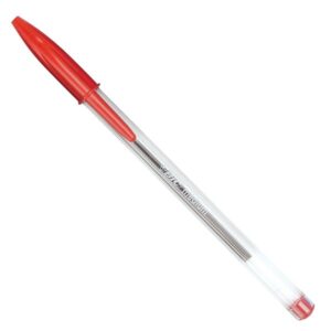 Bic Cristal Medium Red Ballpoint Pen Pens | First Class Office Online Store