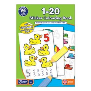 Orchard Toys 1-20 Colouring Book Colouring Books | First Class Office Online Store