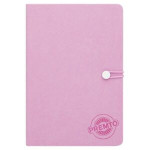 Premto Pastel A5 Hardcover Pu Notebook W/elastic – Wild Orchid Copybooks | First Class Office Online Store