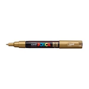 Posca PC-1M Gold Paint Marker Art & Paint Accessories | First Class Office Online Store
