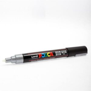 Posca PC-5M Silver Paint Marker Art & Paint Accessories | First Class Office Online Store