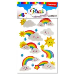 Emotionery 3D Foam Stickers – Rainbow Arts and Crafts | First Class Office Online Store