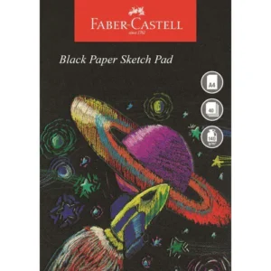 Faber-Castell A3 Sketch Pad 140gsm 40 page Black Paper Art Pads | First Class Office Online Store 2