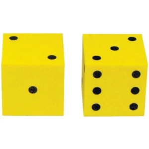 Foam Dice Set- 2pc Active Play | First Class Office Online Store