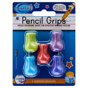 Pencil Grips 5 Pack Clever Kidz Grippers | First Class Office Online Store