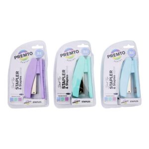 Premto Pastel Stapler- Asstd colours Staplers | First Class Office Online Store