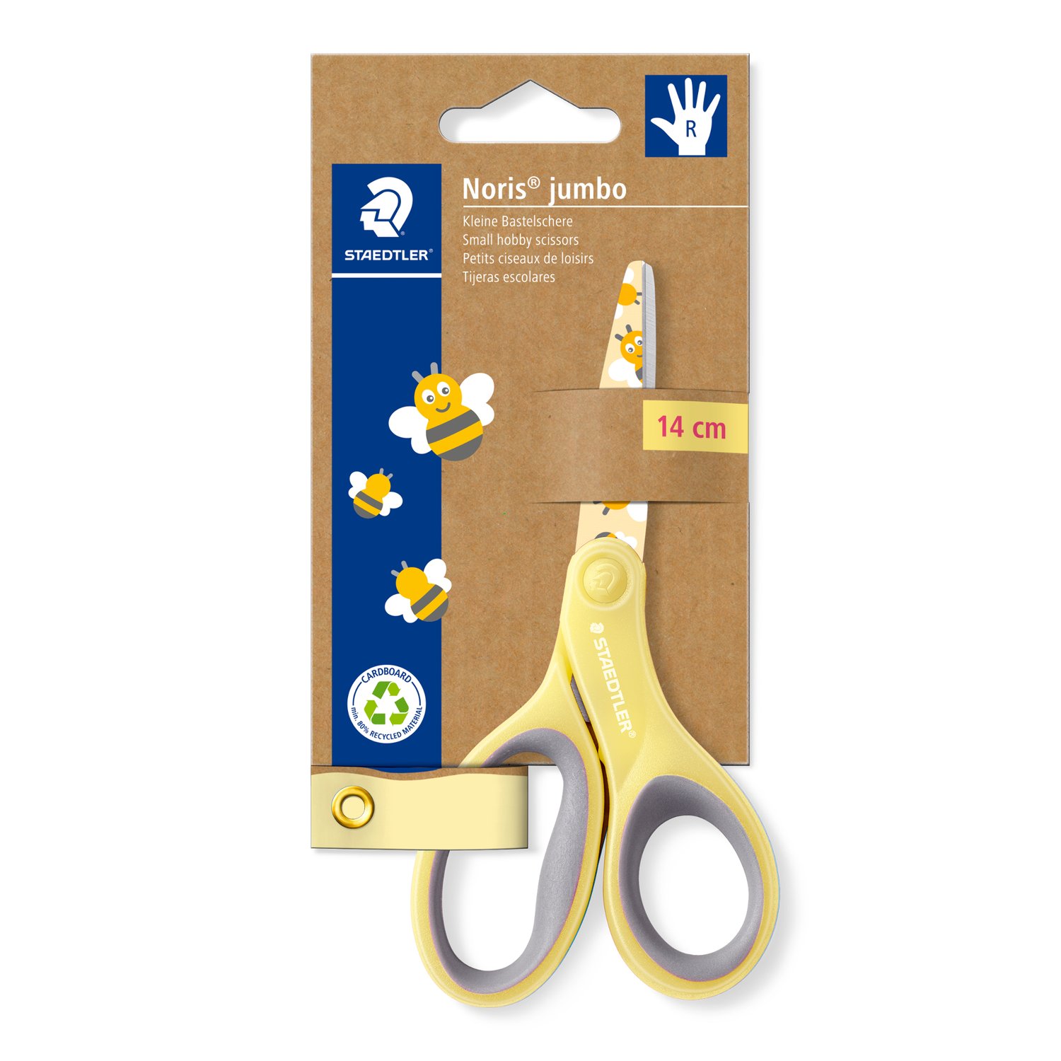 Staedtler Noris Jumbo Hobby Scissors 14cm RH