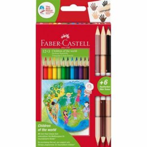 Faber Castell COW Colouring Pencils (12+3) Colouring Pencils | First Class Office Online Store