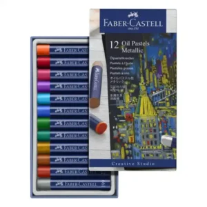 Faber Castell Oil Pastels Metallic (12) Oil Pastels | First Class Office Online Store