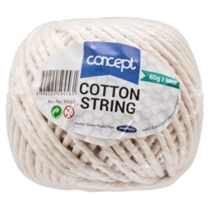 Cotton String 38m/80g Threading, Lacing & Needle Work | First Class Office Online Store