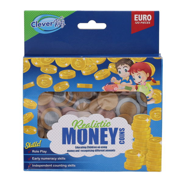 Clever Kidz Coin Euro Money Set