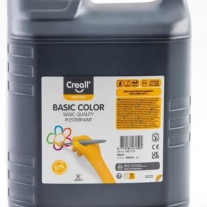 Creall 5L Paint- Black Creall Paint | First Class Office Online Store