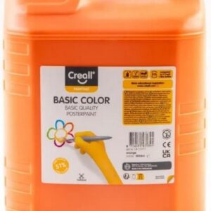 Creall 5L Paint- Orange Creall Paint | First Class Office Online Store
