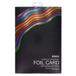 Foil Card- 16 pg – Colours of the Rainbow Art Paper A3 | First Class Office Online Store