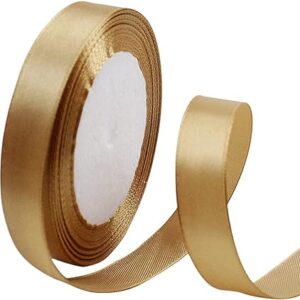 Gold Silk Ribbon- 12mm Ribbons | First Class Office Online Store