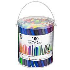 Grafix Felt Pens (100) Colouring | First Class Office Online Store