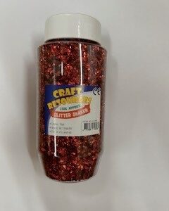 Craft Resources Red Glitter 230g Arts and Crafts | First Class Office Online Store