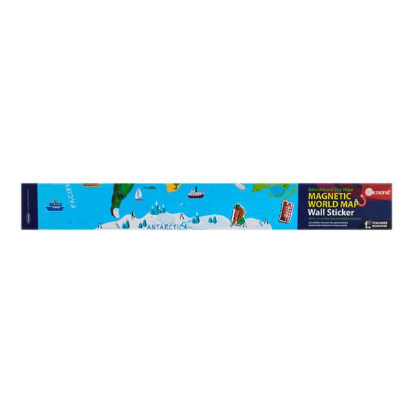 Ormond Magnetic World Map Sticker