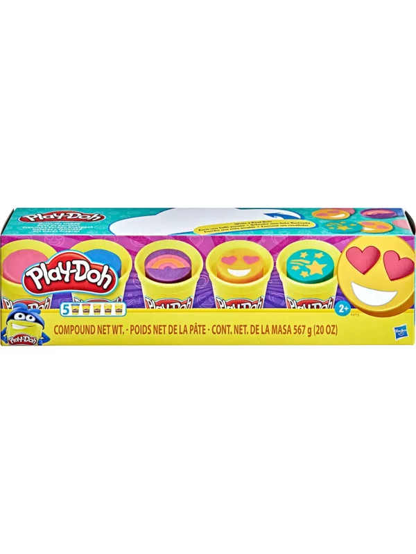 Playdoh 5pk Colour Me Happy Tubs