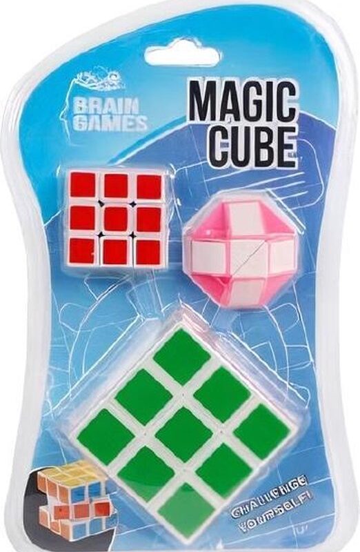 3 Magic Cube Brain Game