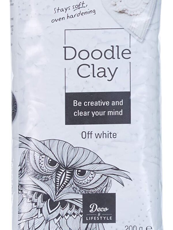 Doodle Clay - Off white (200g)