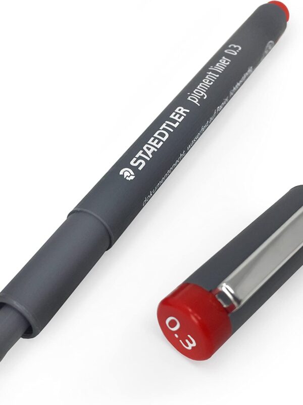 Staedtler Pigment Liner Red 0.3