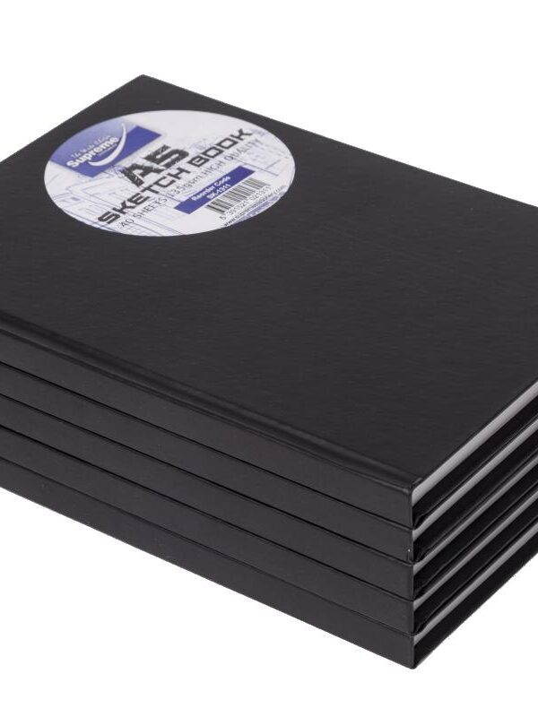 Supreme A5 Side Bound Hardcover Sketchbook- 135gsm