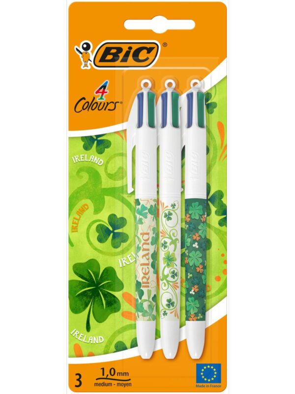 BIC 4 Colour Pens Ireland Edition