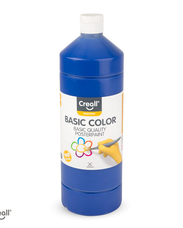 Poster Paint Creall 1 Litre Dark Blue CASE (6X1L) ONLINE ONLY OFFER!