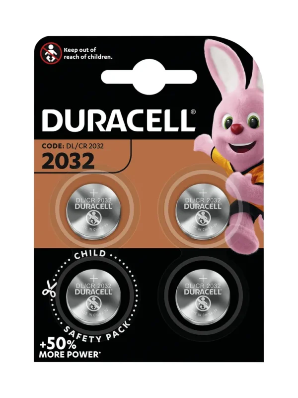 Duracell Lithium Coin Batteries 2032 (4)