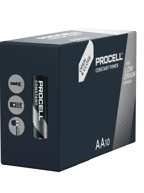 Procell Constant Power Batteries AA (10)