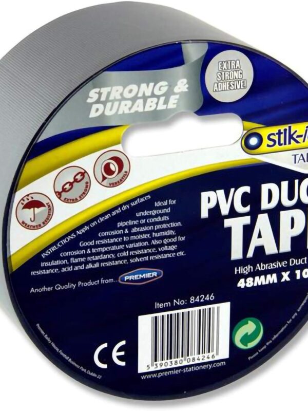 Stikie 48mmx10m PVC Duct Tape
