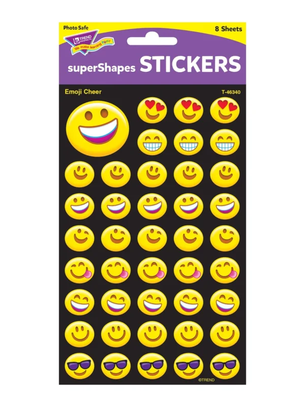 Trend Emoji Cheer Stickers T-46340
