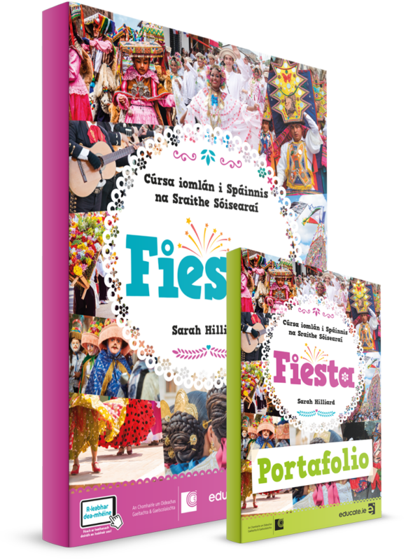 Fiesta Textbook & Portfolio (Gaeilge Edition)