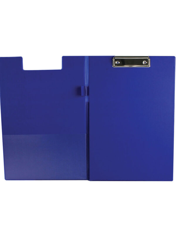 Blue Foldover PVC Clipboard KF01301