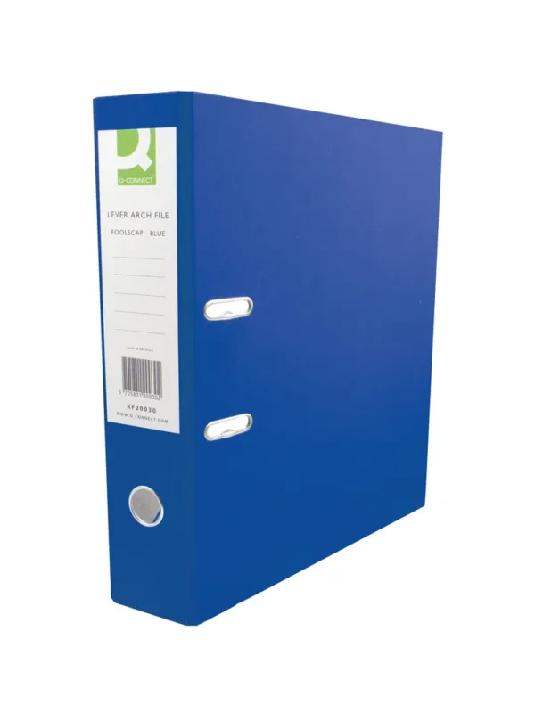 Lever Arch File A4 Polypropylene Blue KF20020 (10)