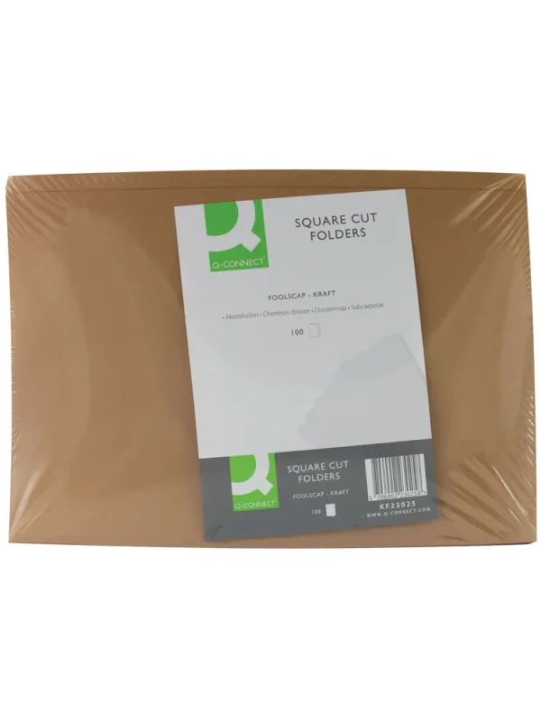 Square Cut Folder Buff 250gm (100) KF01190