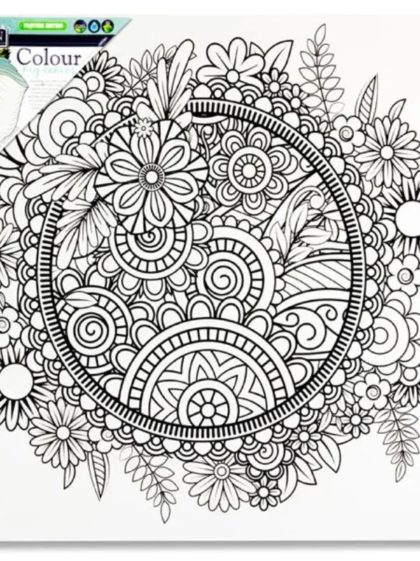 Colour My Canvas- Mandala