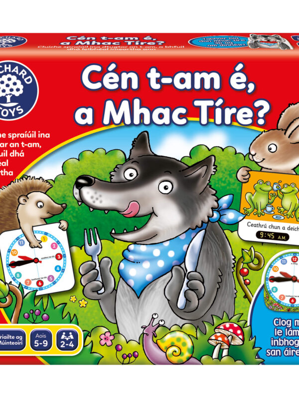 Orchard Toys Cén t-am é, a Mhac Tíre?
