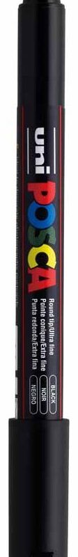POSCA Extra Fine Paint Marker Black PC-1M