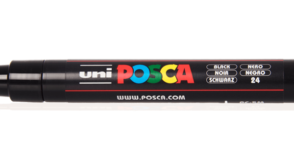 POSCA Medium Paint Marker Black PC-5M