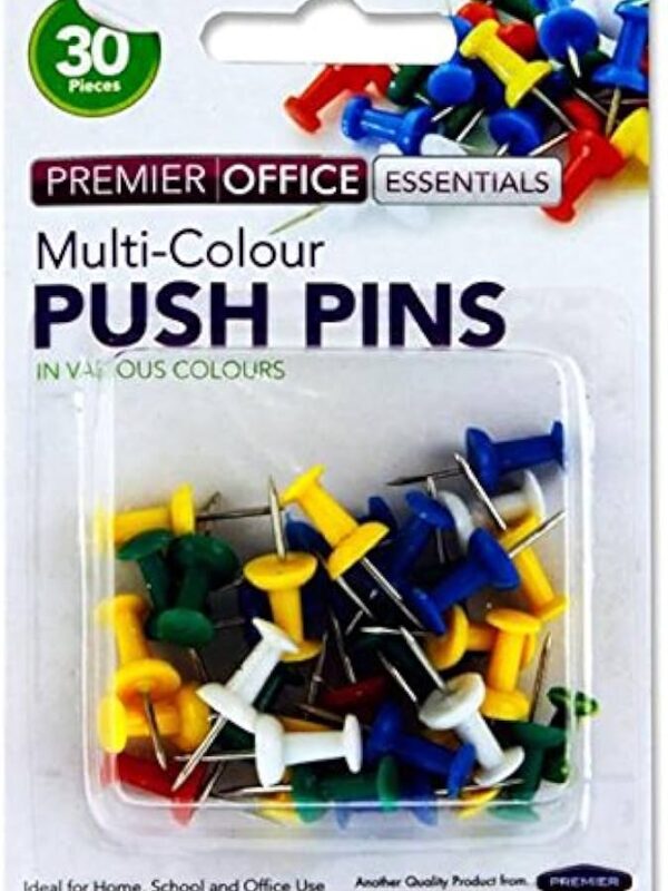 Push Pins Card (30) Premier
