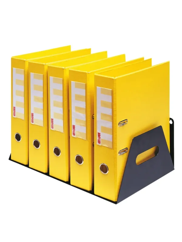 Rotadex Lever Arch Storage Filing Rack Black RT04120