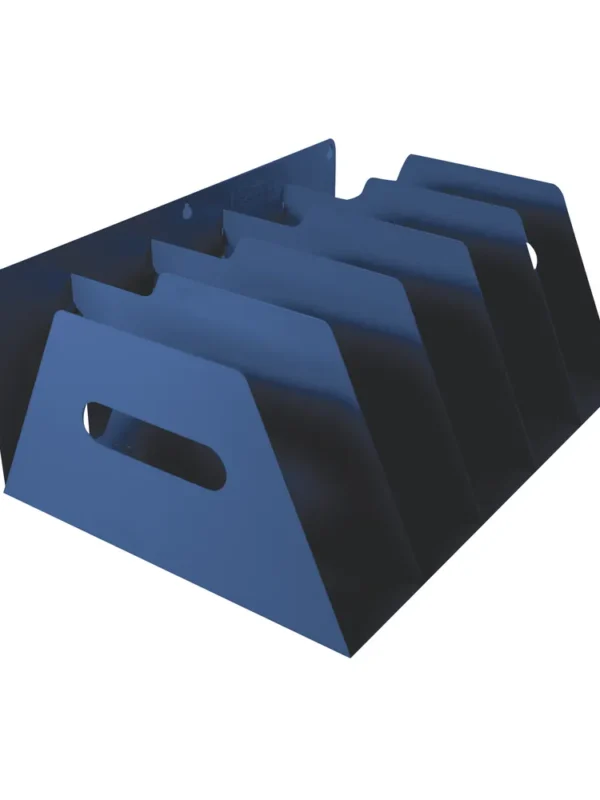Rotadex Lever Arch Storage Filing Rack Blue RT04125